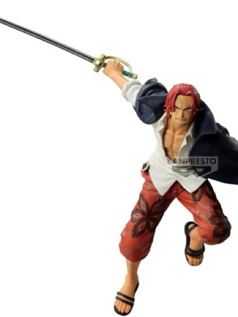 Banpresto One Piece Shanks Figure Official Licensed Anime Statue Collectible